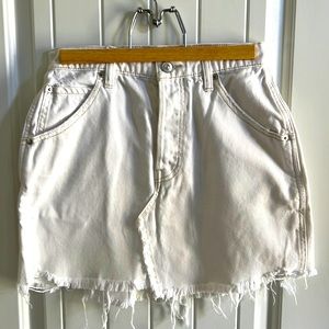 We The Free denim skirt